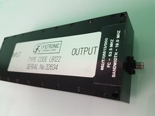 Band Pass Filter, Filtronic LB122, CF 53,5 MHz BW 19 MHz