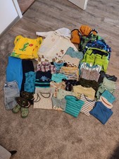 Kinder Bekleidung Paket Jungen, Größe 98/104 (40 Teile) - Hausschuhe 27 -