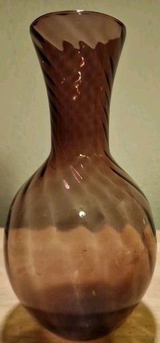 Glas vase gedreht - glas, cm