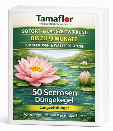 Düngekegel seerosen 5g - düngekegel, 7,5g