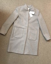 Rich&Royal Mantel Jacke Grau M Neu Mit etikett