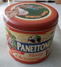 Große Blechdose Keksdose Vorratsdose rund D22cm H21cm gebraucht