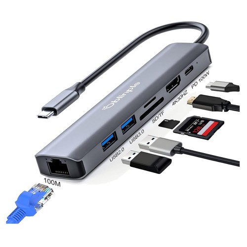 Usb hub 7in1 - usb,