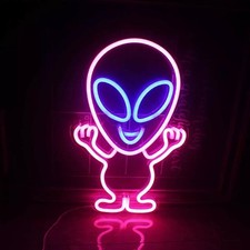Neon LED Schild Alien Licht