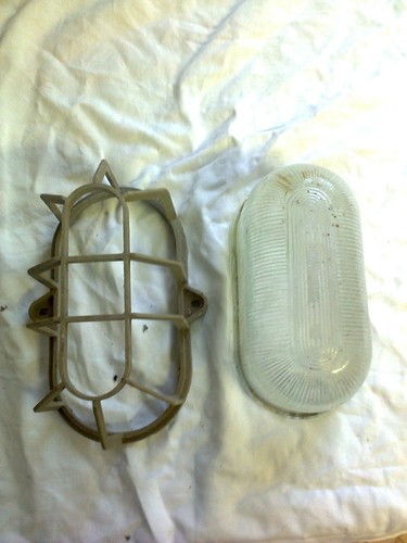 Ersatzglas ddr bunkerlampe - ddr,
