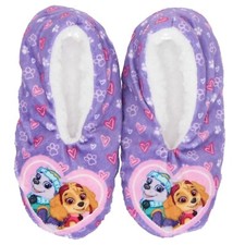 ✅1 X PAW PATROL PLÜSCH HAUSSCHUHE/PANTOFFELN/BALLERINA✅ GR:♥23/26 27/30*NEU*
