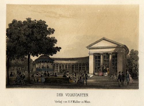 Wien volksgarten original - wien,