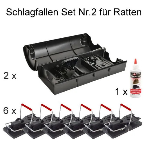Schlagfallen tunnel set - schlagfallen-tunnel, für