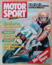 Motor Sport Spezial Zeitschrift, 1986, DDR, Simson, Enduro, Motorrad Magazin KFZ