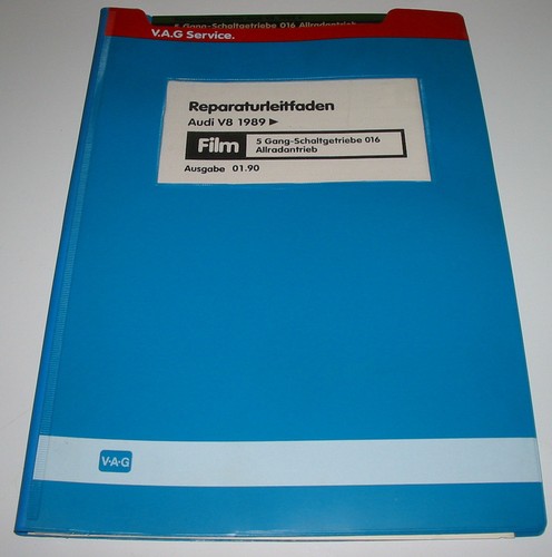 Microfich audi d11 ab - v8,