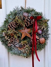 Adventskranz Lichterkette