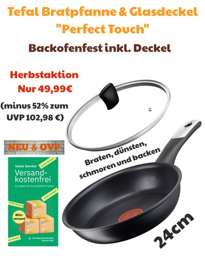 Tefal bratpfanne glasdeckel - bratpfanne, +
