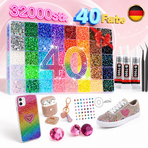 Farben glitzersteine - farben,