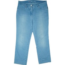 Toni 42 K Jeans Hose h. blau