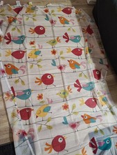 4x Ösenschal (2x Vogelmuster