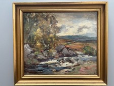 Original Ölbild Annie W. Morgan(schottische Künstlerin, tätig 1900-1951)