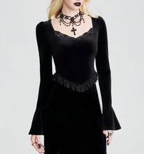 Longsleeve spitze wgt Gothic