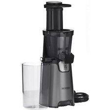 Severin Slow Juicer ES 3571, Entsafter, silber
