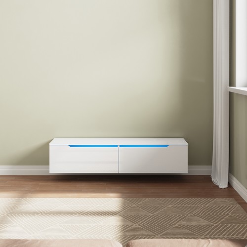 Lowboard 140 180cm led - 140-180cm,