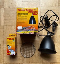****Reflektorleuchte mit Porzellanfassung inkl. 2 Halogenstrahler 50W****