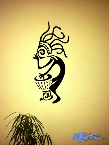 Wandtattoo africa man - africa,