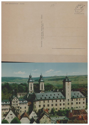 Ansichtskarte bad mergentheim - bad,