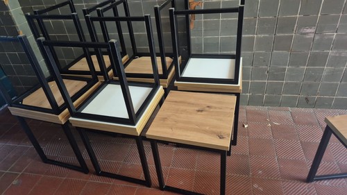 Stühle hocker holz und - hocker,