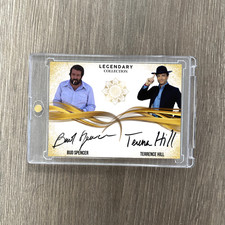 Bud Spencer x Terrence Hill Trading Card Fanart Dual Auto Autograph rare