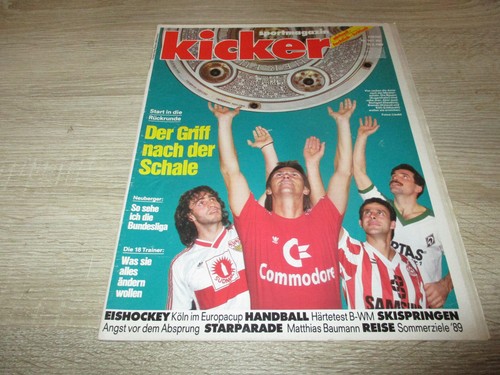 Kicker 1989 89 klaus - kicker, 13.2.1989