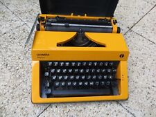 Olympia Werke Monica Monika Schreibmaschine orange 70er Bastler