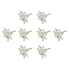 Schrankknöpfe 8er Set weiß