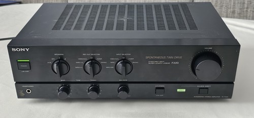 Sony f220 stereo - stereo, integrated