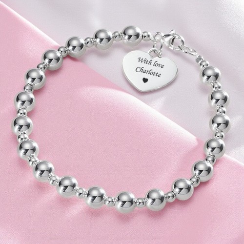 Sterlingsilber perlenarmband - sterlingsilber,