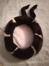 Nerzpelz Stirnband/ Kopfschmuck, Durchmesser Innen Ca 19 Cm 