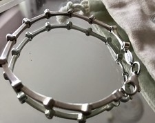 Unisex Herren Damen Armband Silber Schmuck Fossil massiv 925