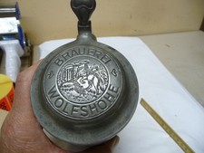 5659.      Alter Steingut Bierkrug Brauerei Wolfshöhe Krug Deko  Bierkrug 1 L