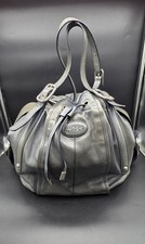 Tod's Leder Handtasche Grau