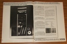Seltene Werbung vintage AKAI