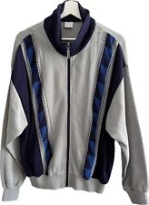 Track Jacke Trikotjacke Trainingsjacke Feinstrick 70er 80er true Vintage Retro