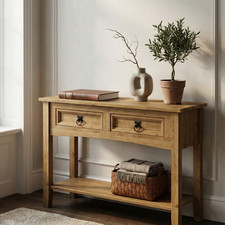 Konsolentisch aus massivem