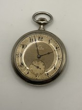 Antike omega taschenuhr silber - antike,