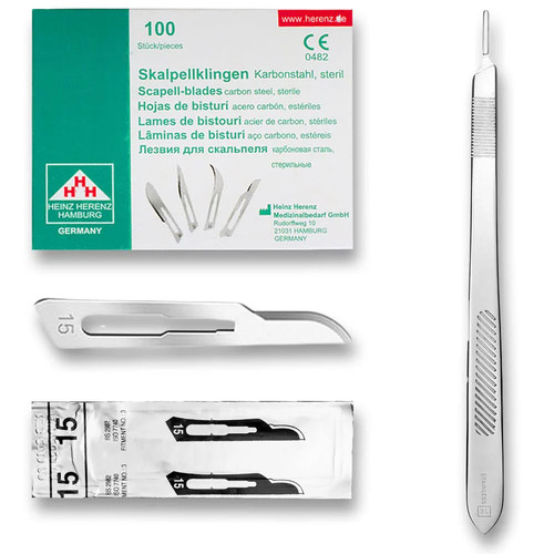 Set 100 skalpellklingen - st.,
