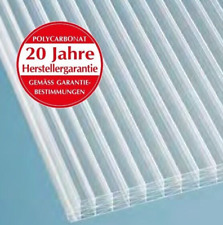 Polycarbonat X-Struktur Doppelstegplatten - 25mm THERMO - klar - 29,90€/m²