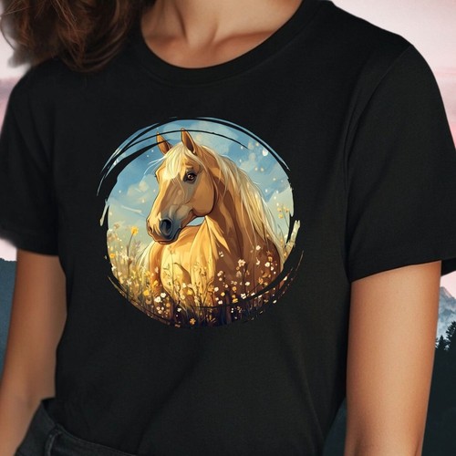 Frauen shirt pferde motiv - frauen,