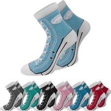 Lustige Schuhdesign Bunte