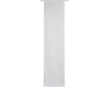 Schiebegardine Voile weiss 60x245 cm