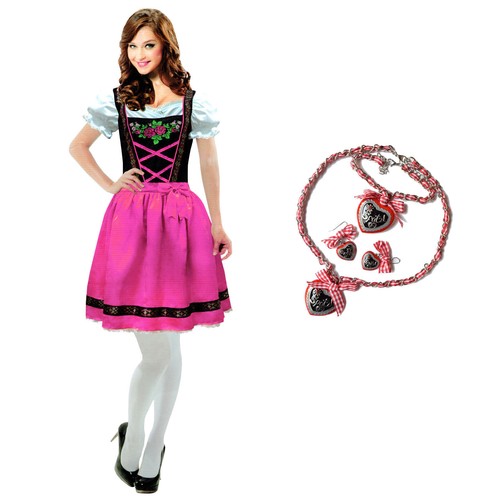 Damen karneval dirndl - damen, kostüm