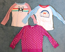 3x Langarmshirt Gr.  110 116 *