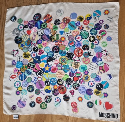 Moschino seidentuch peace - moschino,