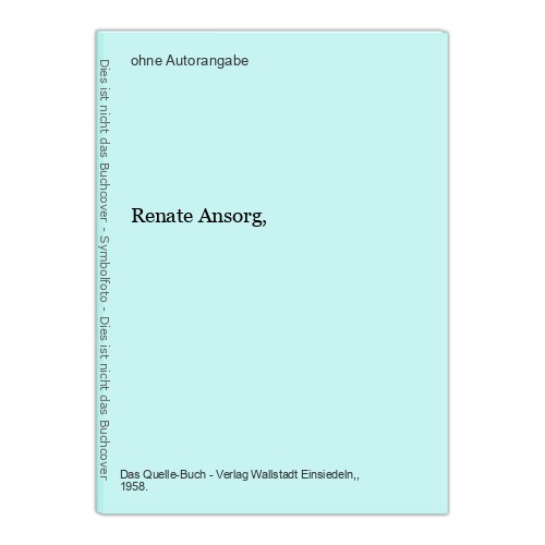 Renate ansorg - renate, ansorg,